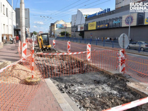 Přestavba křižovatky Nádražní a Žižkovy třídy