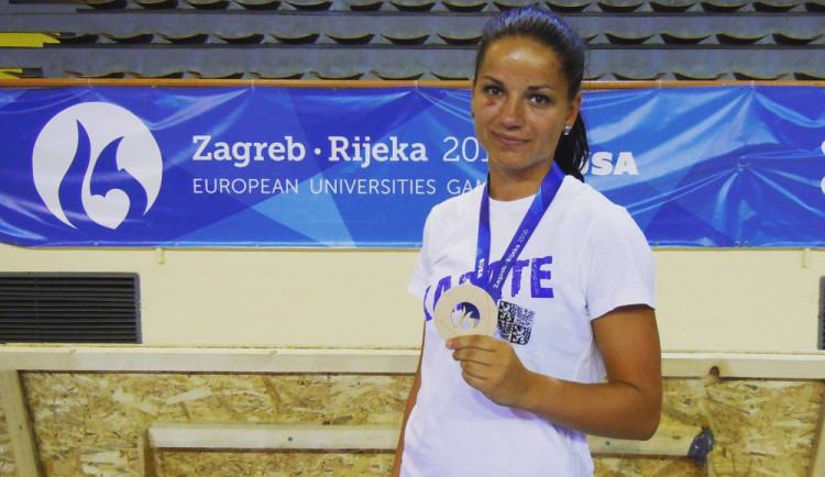 Lucie Veithová vybojovala v Záhřebu bronzovou medaili