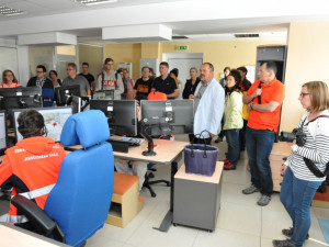 Záchranku navštívili rakouští kolegové