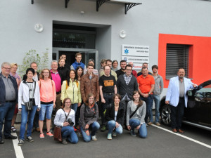 Záchranku navštívili rakouští kolegové