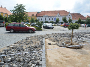 Týn nad Vltavou po přívalovém dešti