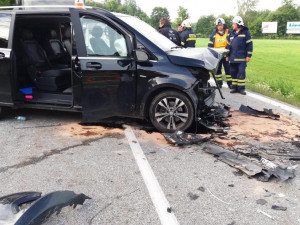 Nehoda u obce Přechovice