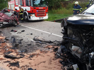 Nehoda u obce Přechovice