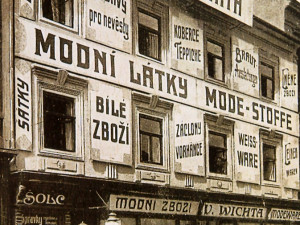 První jihočeský zasilatelský závod módním zbožím zařídil v roce 1903 Václav Wichta