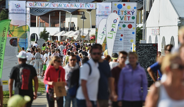 Olympijský park Rio-Lipno nadchl již více než 80 tisíc návštěvníků, převážně dětí