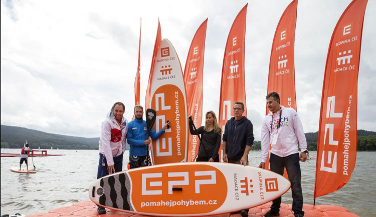 Vybavení v hodnotě 150 tisíc korun zůstane díky společnosti ČEZ na Lipně i po skončení olympiády