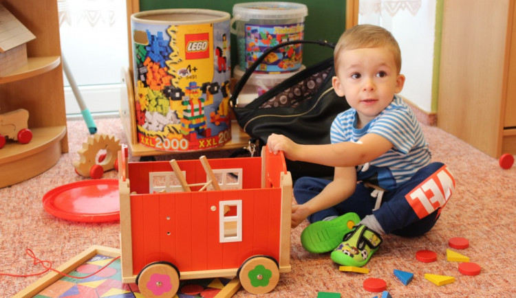 Péťa jde do školky