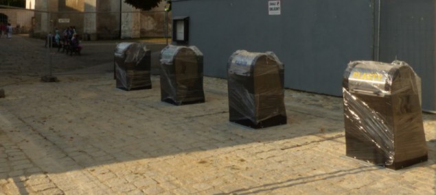 Podzemní kontejnery Piaristické náměstí