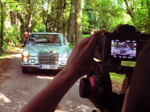 Natáčení videoklipu Detektivní