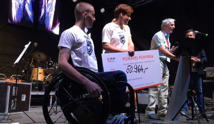 Díky show Vltava žije získá Tomáš nový vozík