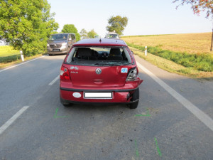 Nehoda v katastru obce Mirkovice