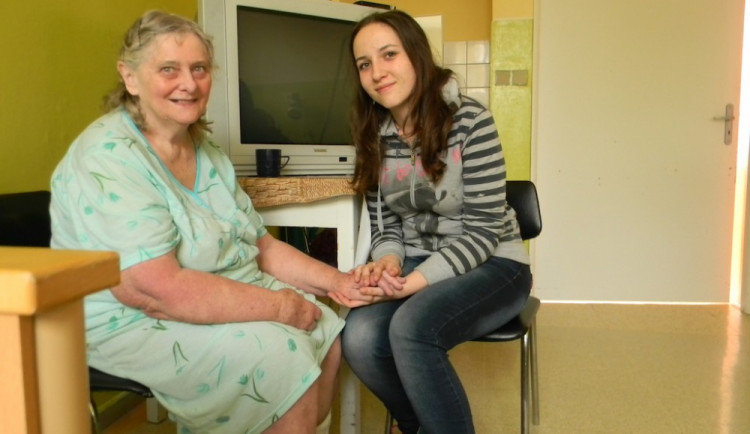 Hana Habrová s pacientkou Irenou Špulákovou