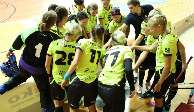 Radost štírek po vyhraném utkání