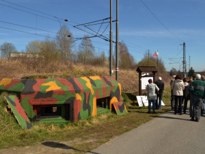 Jediný dochovaný objekt staršího typu z roku 1936 je k vidění u Borovan