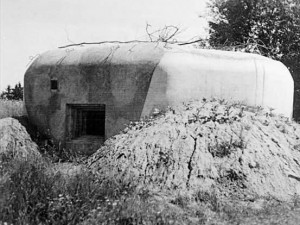 Dnes již neexistující „řopík“ u Týna nad Vltavou