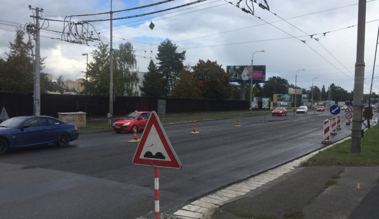 Začátek prací u výstaviště