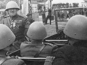 Velitel praporu SOS České Budějovice podplukovník Quido Matoušek