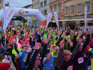 Night Run v Českých Budějovicích