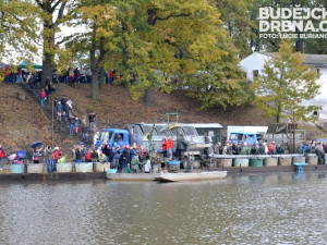 Rybáři v pátek zahájili třídenní výlov rybníku Rožmberk