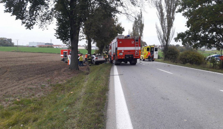 Nehoda v obci Chodeč