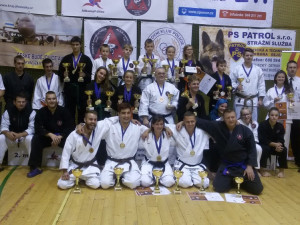 Jihočeši využili domácí halu a dominovali na mistrovství Evropy v Allkampf-Jitsu