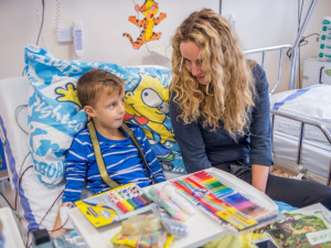 Vendula Pizingerová s dětmi