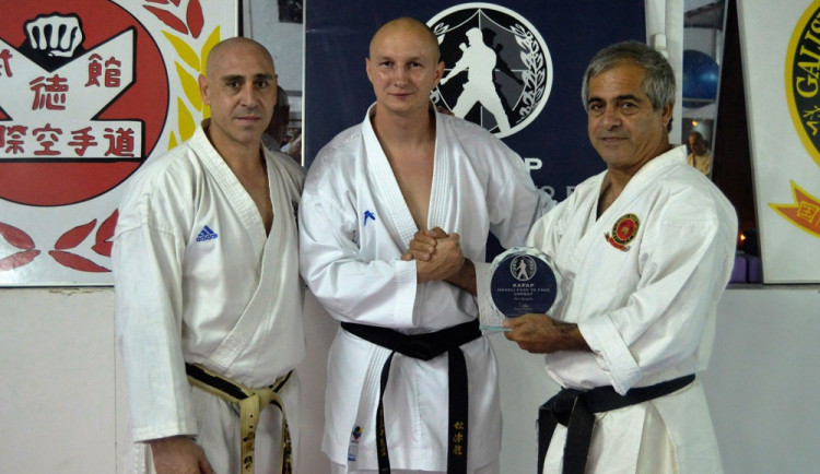 Hýsek koučoval v Tel Avivu a rozšířil spolupráci TJ Karate s Izraelci