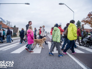 Protest v obci Dasný