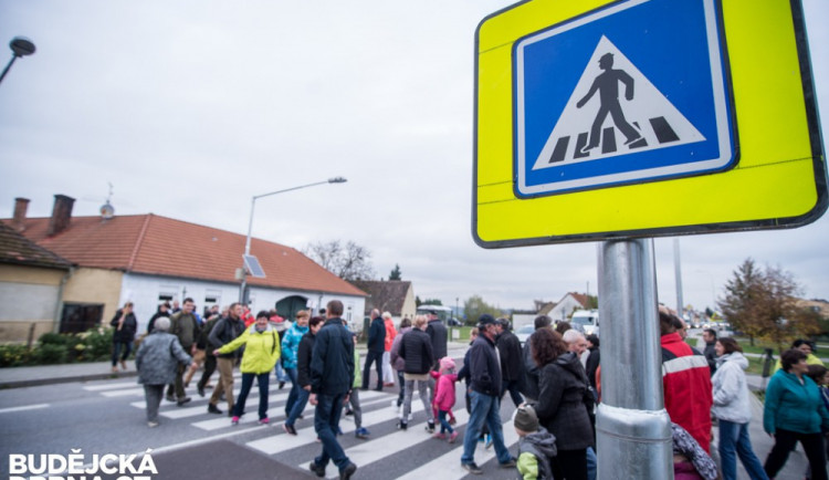 Protest v obci Dasný