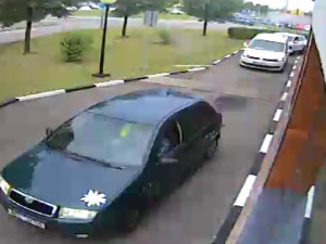 Auto s markantem KFC