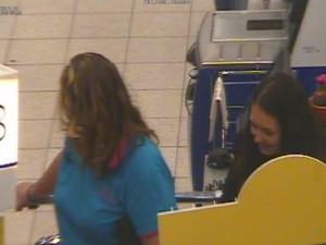 podezřelá při platbě I.