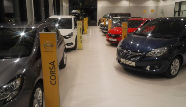 Nový showroom Opel na Nemanické