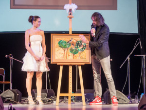 Patronem obrazu Oltář vyšebrodský byl herec a režisér Jakub Kohák