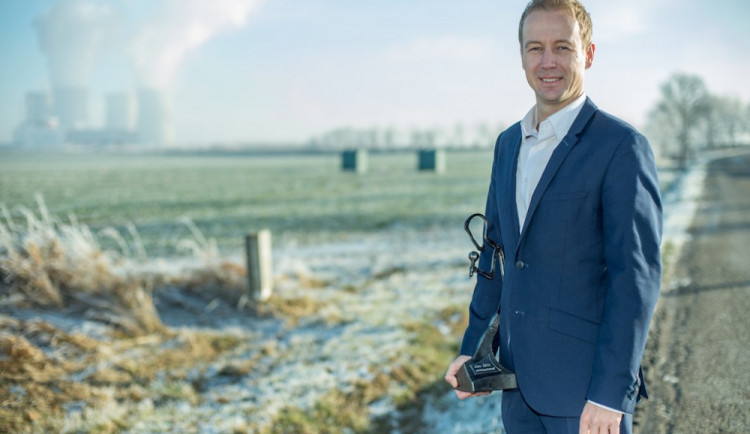 Marek Sviták s cenou pro nejlepšího tiskového mluvčího v energetice