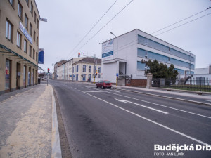 Zrekonstruovaná křižovatka ulic Dvořákova – Průmyslová