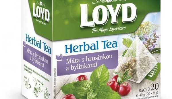 Herbal Tea (Loyd) - máta s brusinkou a bylinkami