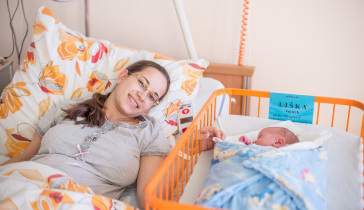 Vojtěch Liška s maminkou Lenkou Havlíčkovou