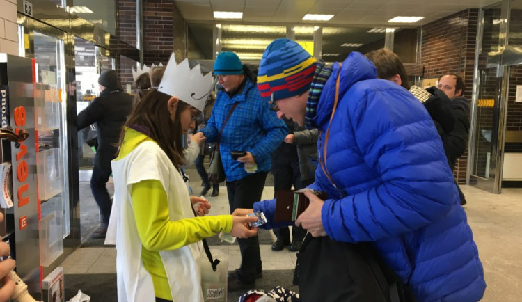 Tři králové koledovali i v Temelíně