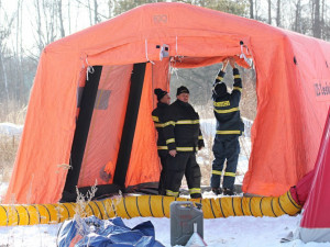 Utrácení kachen na farmě v Řitovízi