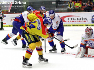 Litoměřický gólman Kacetl Babkovu střelu chytil