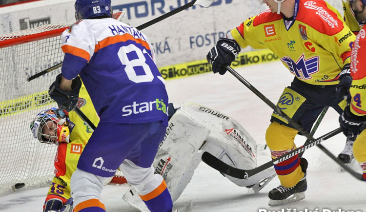 Vyrovnávací branka Jaroslava Kally při power-play Litoměřic