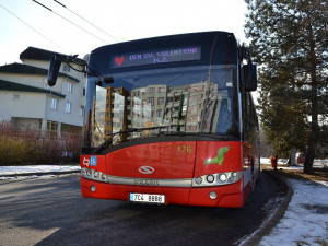 Pošlete svůj valentýnský vzkaz trolejbusem