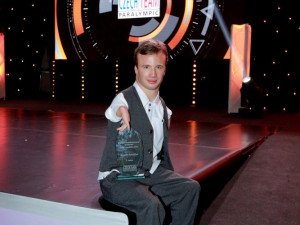 Arny Petráček získal cenu pro nejlepšího handicapovaného sportovce