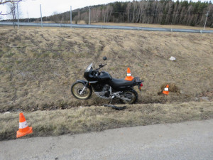 Dopravní nehoda u obce Strážný.