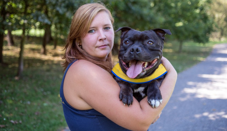 Petra Stárková s Rockym