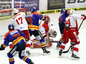 Drtivý tlak Motoru v závěrečných okamžicích už skóre nezměnil. Dominik Frodl chytal spolehlivě