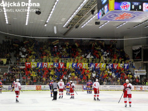 Povedené choreo domácích fanoušků