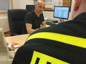 Temelínští hasiči mají nového velitele. Je jím Martin Novotný
