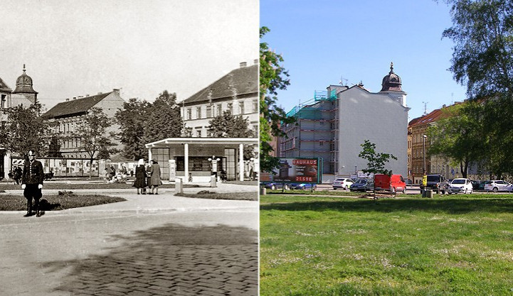 DRBNA HISTORIČKA: V roce 1962 byla bezohledně zbořena severní strana Mariánského náměstí. A za 55 let se tam nic nepostavilo