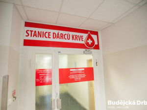 Den krvebraní v českobudějovické nemocnici.